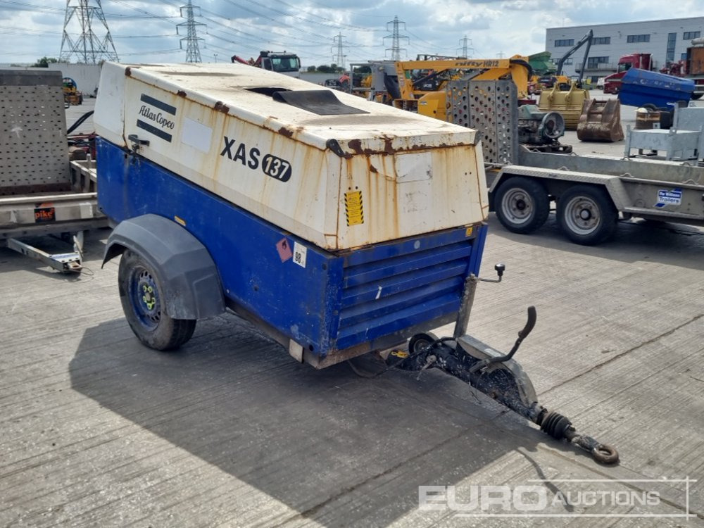 Compresor de aire 2014 Atlas Copco XAS137: foto 7