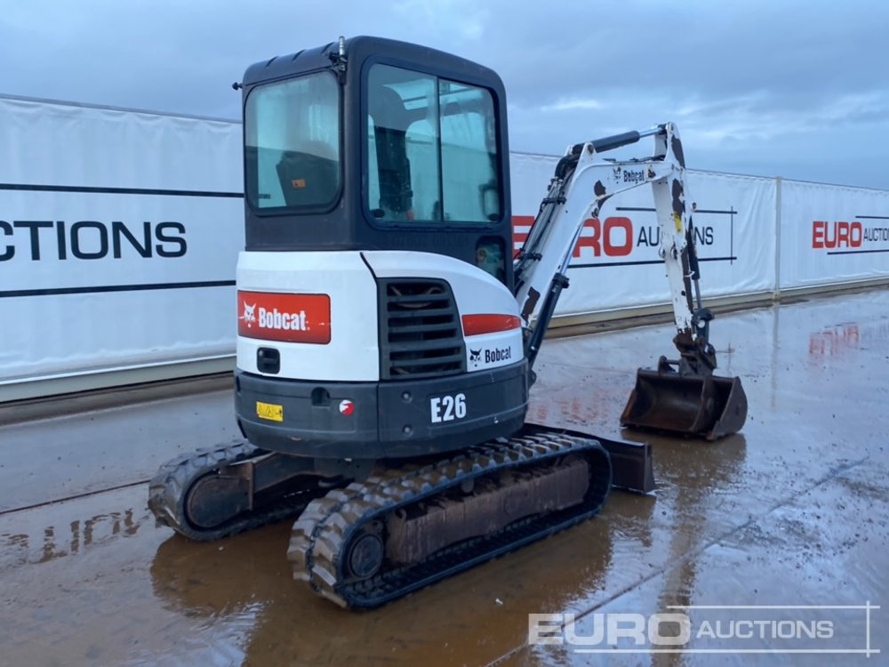 2014 Bobcat E26 EM - Miniexcavadora: foto 5 2014 Bobcat E26 EM - Miniexcavadora: foto 5