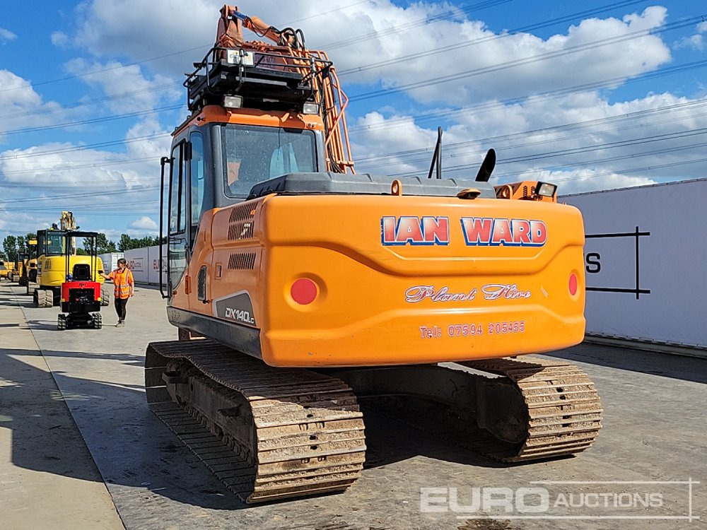 2014 Doosan DX140LC-3 - Excavadora de cadenas: foto 3 2014 Doosan DX140LC-3 - Excavadora de cadenas: foto 3