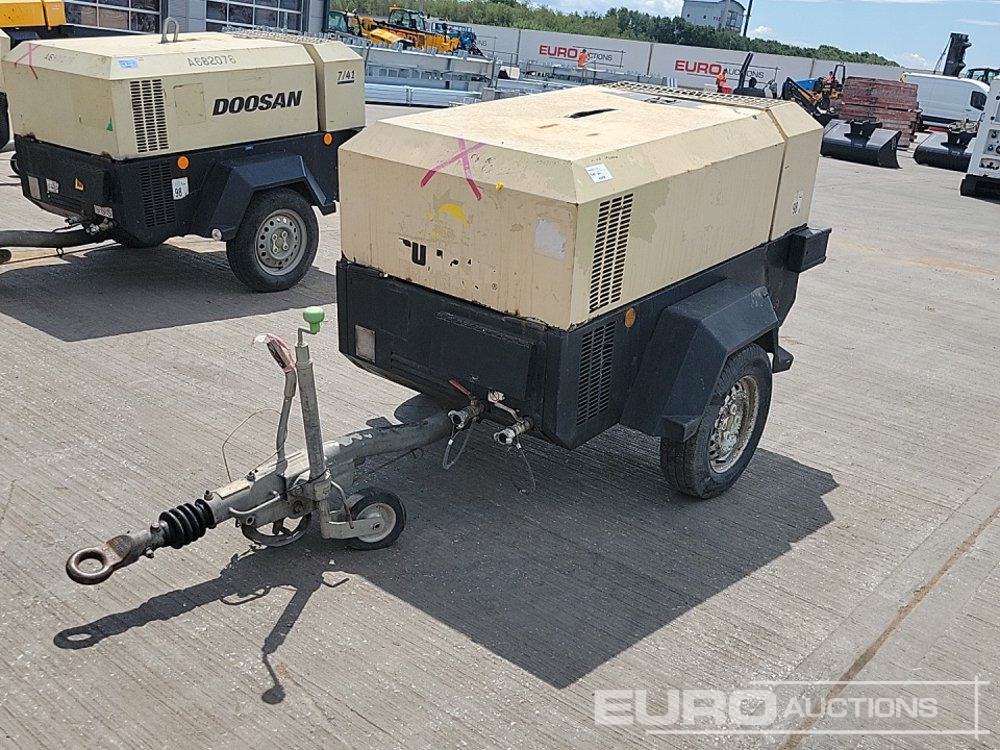 2014 Doosan Single Axle Compressor - Compresor de aire: foto 1 2014 Doosan Single Axle Compressor - Compresor de aire: foto 1