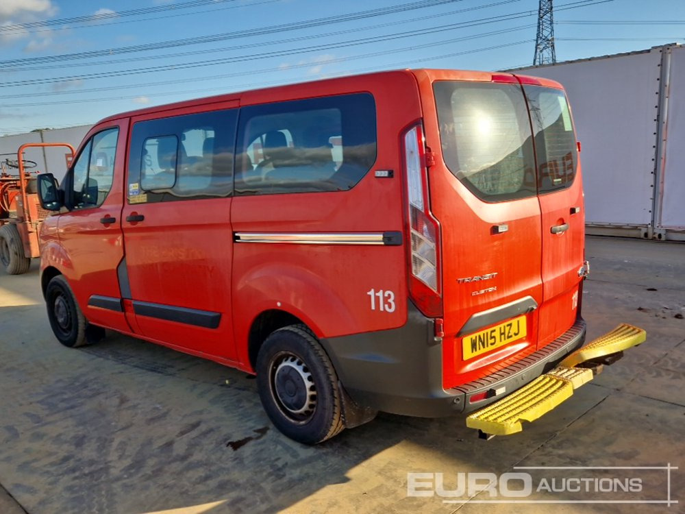 2015 Ford Transit Custom 310 - Furgoneta de pasajeros: foto 3 2015 Ford Transit Custom 310 - Furgoneta de pasajeros: foto 3