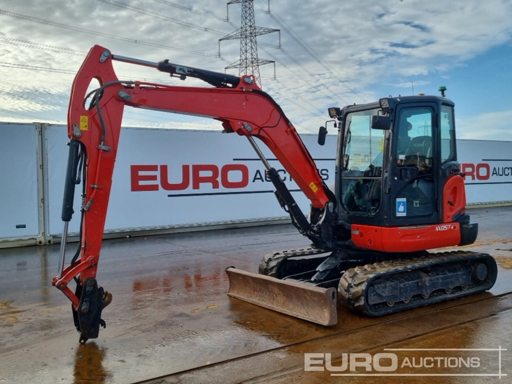 2015 Kubota KX57-4 - Miniexcavadora: foto 1 2015 Kubota KX57-4 - Miniexcavadora: foto 1