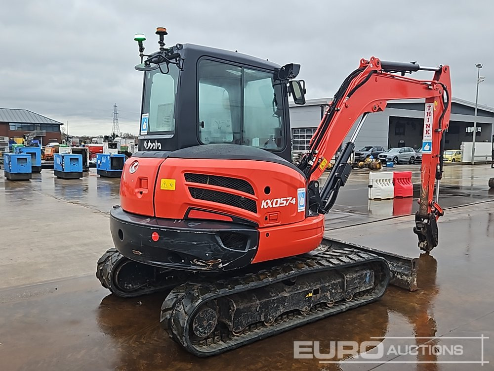 2015 Kubota KX57-4 - Miniexcavadora: foto 5 2015 Kubota KX57-4 - Miniexcavadora: foto 5
