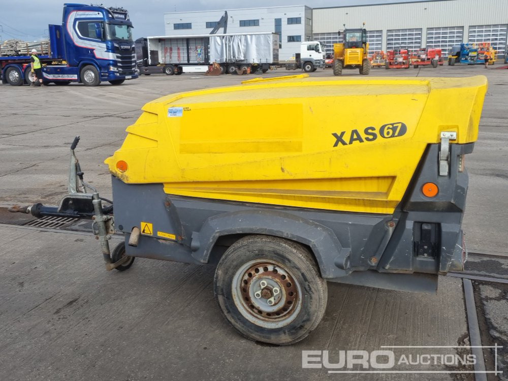 2016 Atlas Copco XAS67KD - Compresor de aire: foto 2 2016 Atlas Copco XAS67KD - Compresor de aire: foto 2