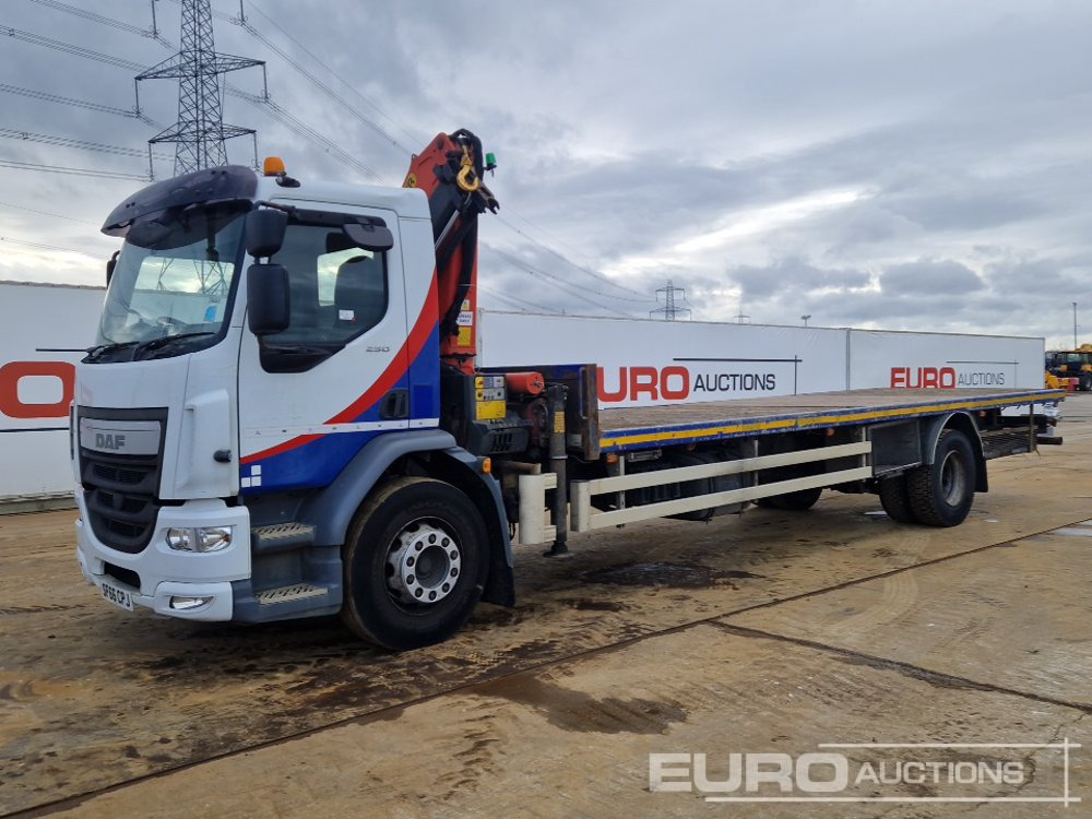 2016 DAF LF250 - Camión caja abierta: foto 1 2016 DAF LF250 - Camión caja abierta: foto 1