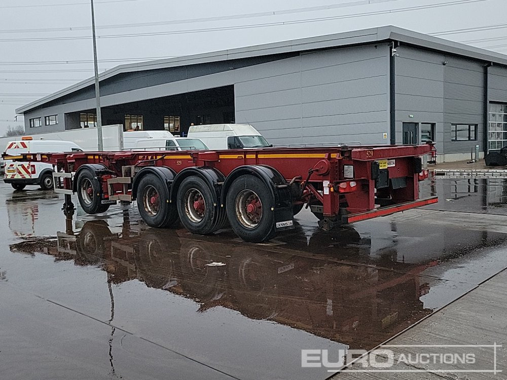 2016 Dennison MF16SK0 - Semirremolque portacontenedore/ Intercambiable: foto 3 2016 Dennison MF16SK0 - Semirremolque portacontenedore/ Intercambiable: foto 3