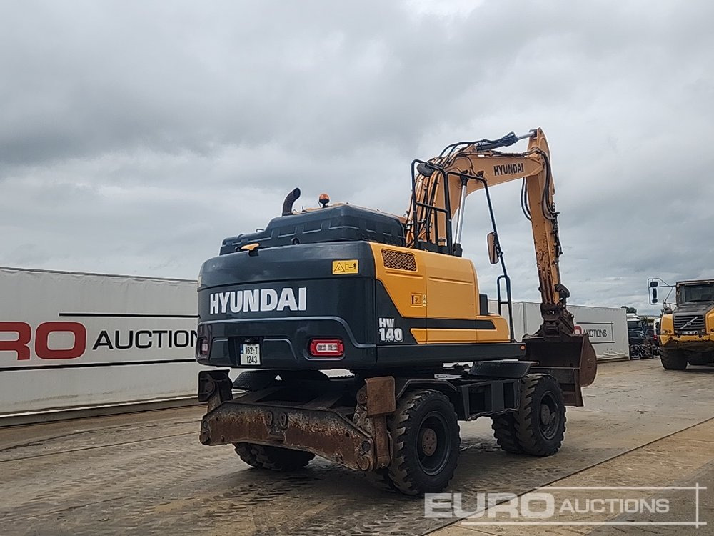 2016 Hyundai HW140 - Excavadora de ruedas: foto 5 2016 Hyundai HW140 - Excavadora de ruedas: foto 5