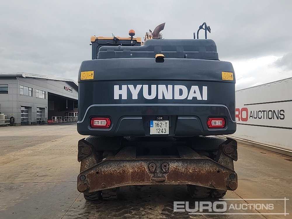2016 Hyundai HW140 - Excavadora de ruedas: foto 4 2016 Hyundai HW140 - Excavadora de ruedas: foto 4