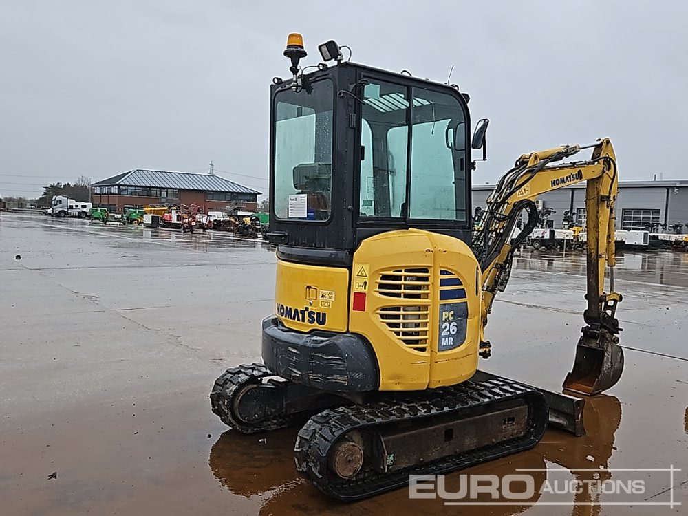 2016 Komatsu PC26MR-3 - Miniexcavadora: foto 5 2016 Komatsu PC26MR-3 - Miniexcavadora: foto 5