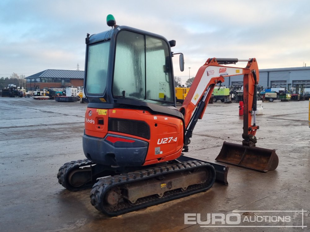 2016 Kubota U27-4 - Miniexcavadora: foto 5 2016 Kubota U27-4 - Miniexcavadora: foto 5