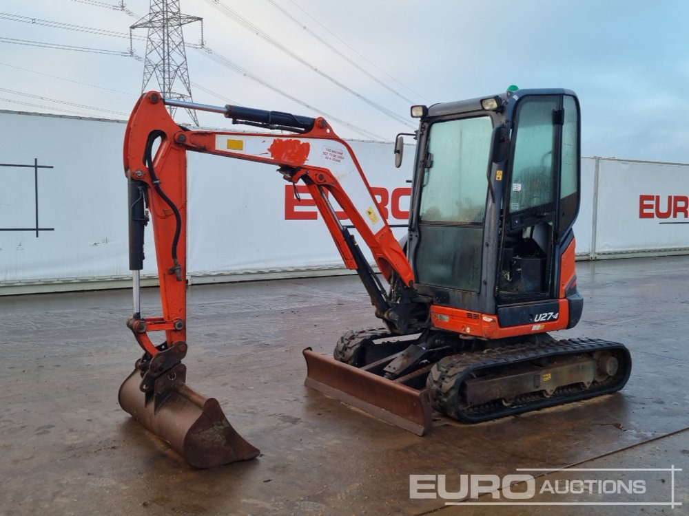 2016 Kubota U27-4 - Miniexcavadora: foto 1 2016 Kubota U27-4 - Miniexcavadora: foto 1