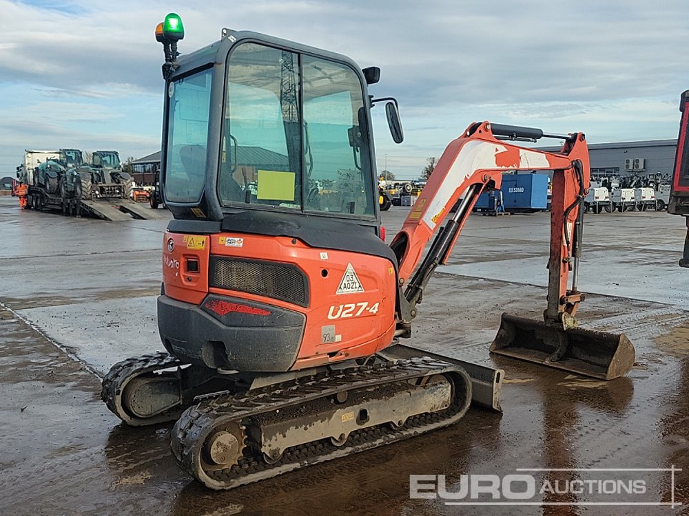 2016 Kubota U27-4 - Miniexcavadora: foto 5 2016 Kubota U27-4 - Miniexcavadora: foto 5