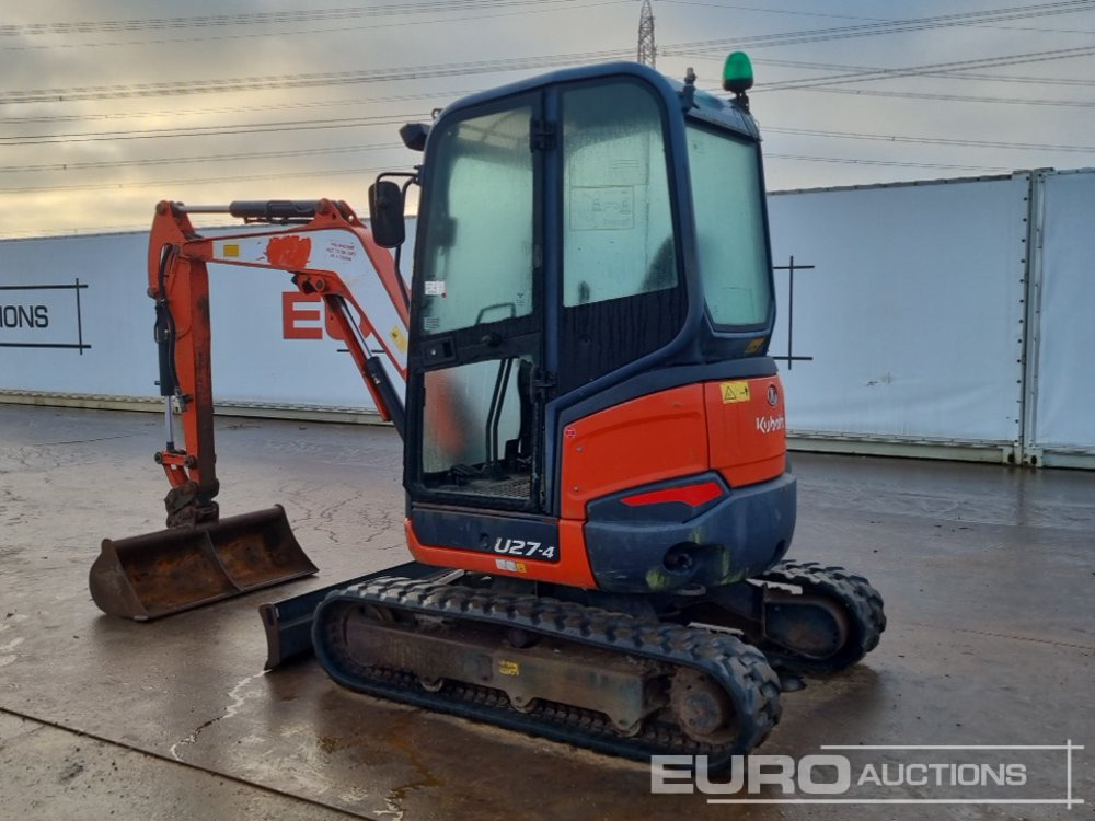 2016 Kubota U27-4 - Miniexcavadora: foto 3 2016 Kubota U27-4 - Miniexcavadora: foto 3