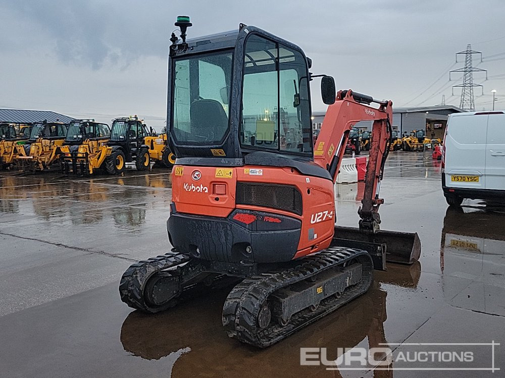 2016 Kubota U27-4 - Miniexcavadora: foto 5 2016 Kubota U27-4 - Miniexcavadora: foto 5
