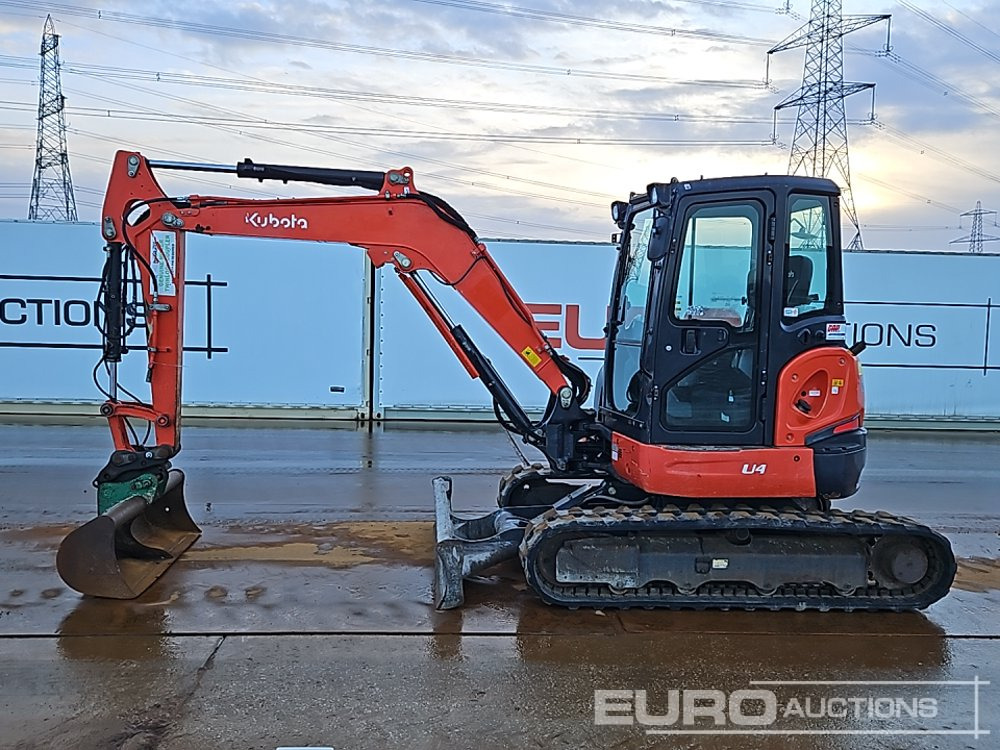 2016 Kubota U48-4 - Miniexcavadora: foto 2 2016 Kubota U48-4 - Miniexcavadora: foto 2