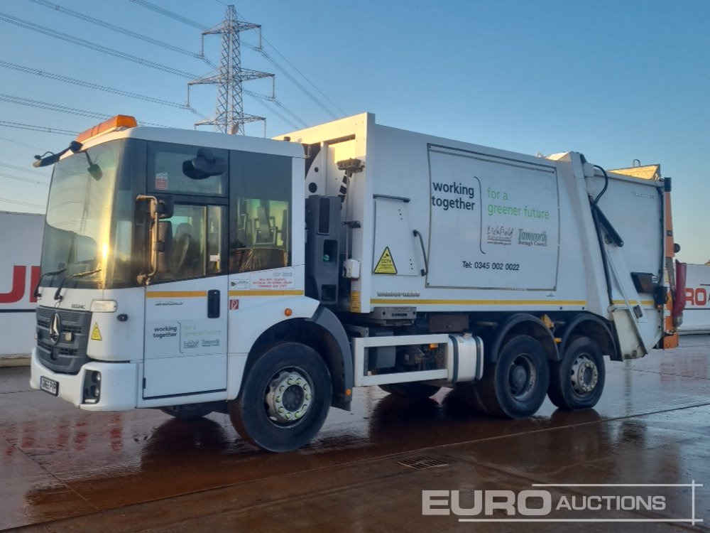 2016 Mercedes 2630 - Camión de basura: foto 1 2016 Mercedes 2630 - Camión de basura: foto 1