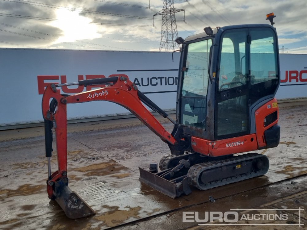 2017 Kubota KX016-4 - Miniexcavadora: foto 1 2017 Kubota KX016-4 - Miniexcavadora: foto 1