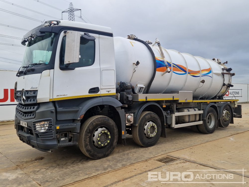 2017 Mercedes Arocs 3240 - Camión cisterna: foto 1 2017 Mercedes Arocs 3240 - Camión cisterna: foto 1