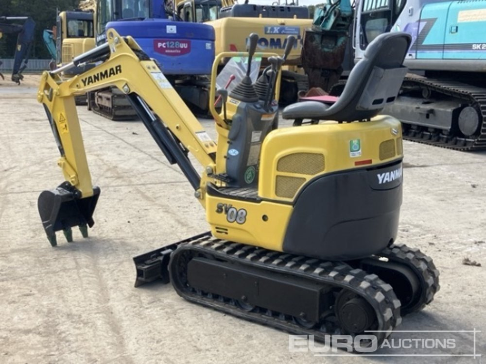 2017 Yanmar SV08-1A - Miniexcavadora: foto 4 2017 Yanmar SV08-1A - Miniexcavadora: foto 4