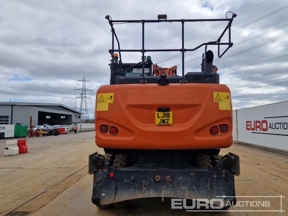2018 Hitachi ZX170W-6 - Excavadora de ruedas: foto 4 2018 Hitachi ZX170W-6 - Excavadora de ruedas: foto 4
