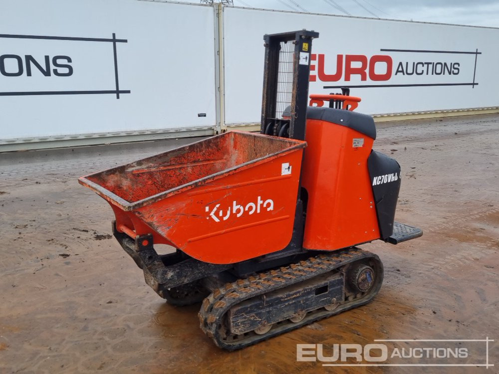 2018 Kubota KC70 - Dúmper de cadenas: foto 1 2018 Kubota KC70 - Dúmper de cadenas: foto 1