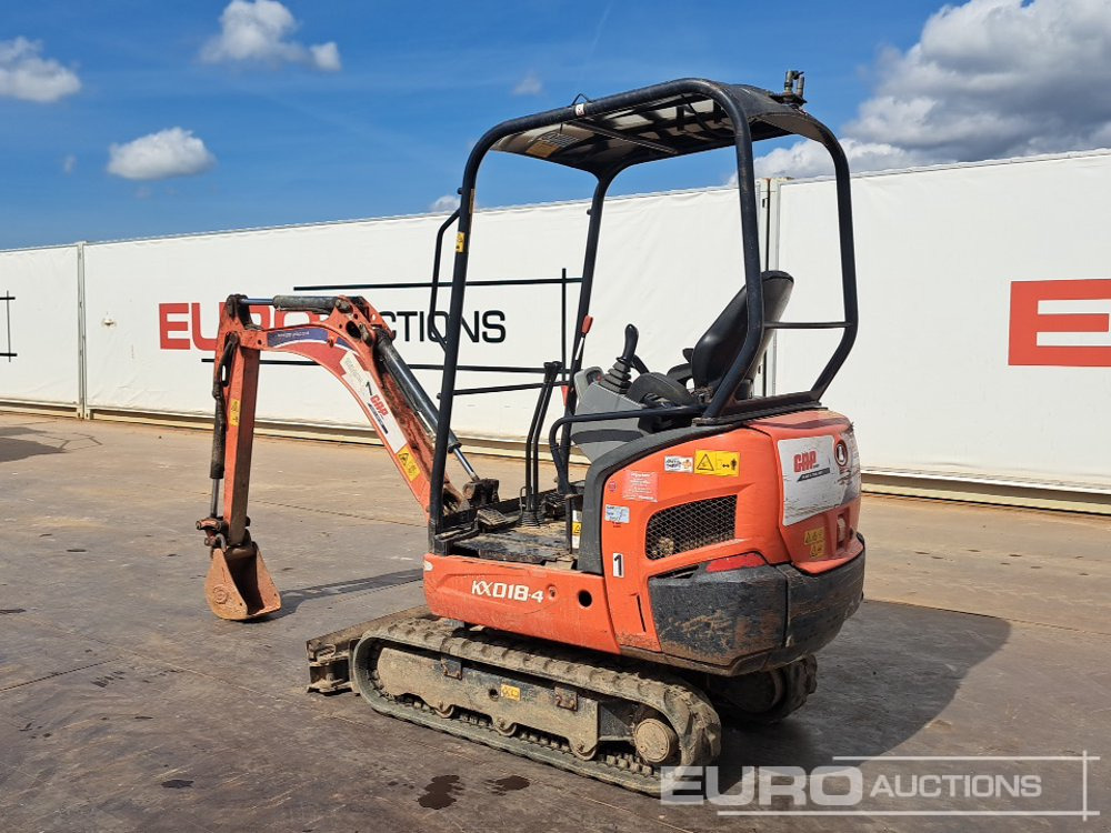 2018 Kubota KX018-4 - Miniexcavadora: foto 3 2018 Kubota KX018-4 - Miniexcavadora: foto 3
