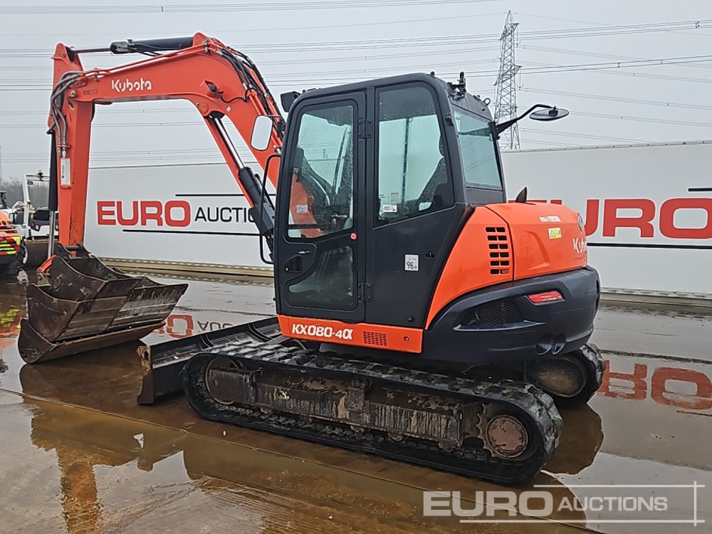 2018 Kubota KX080-4A - Miniexcavadora: foto 4 2018 Kubota KX080-4A - Miniexcavadora: foto 4