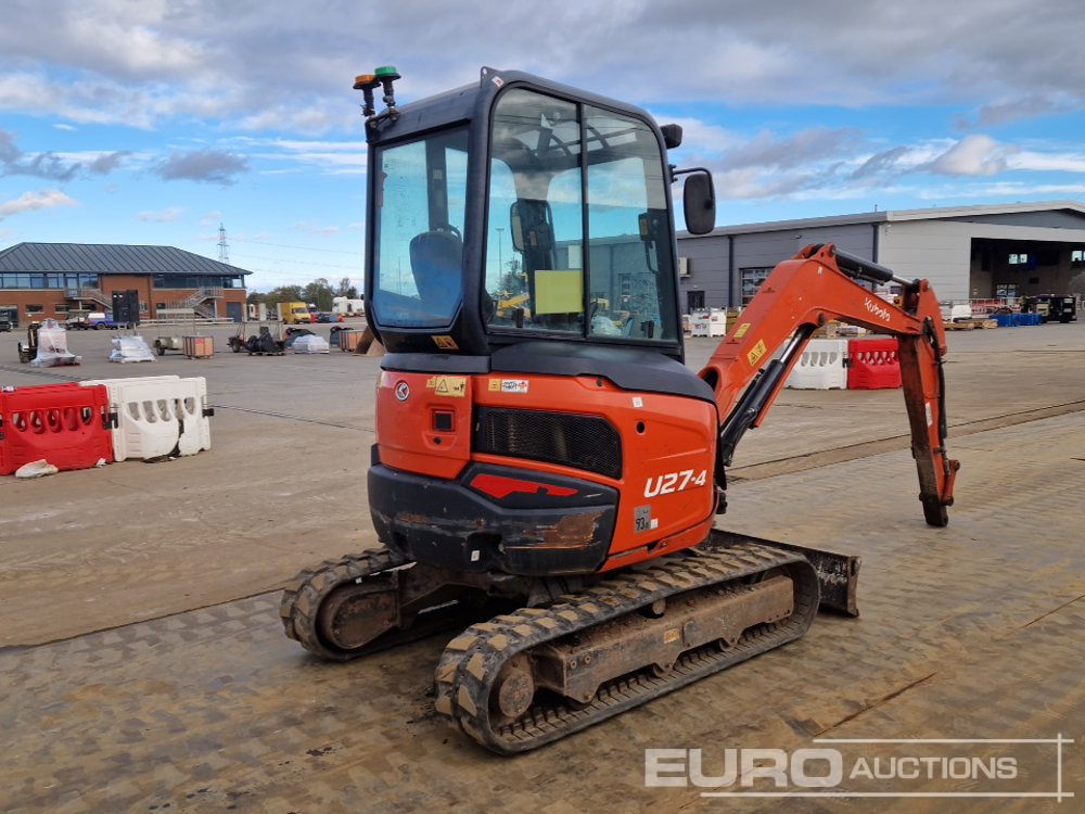 2018 Kubota U27-4 - Miniexcavadora: foto 5 2018 Kubota U27-4 - Miniexcavadora: foto 5