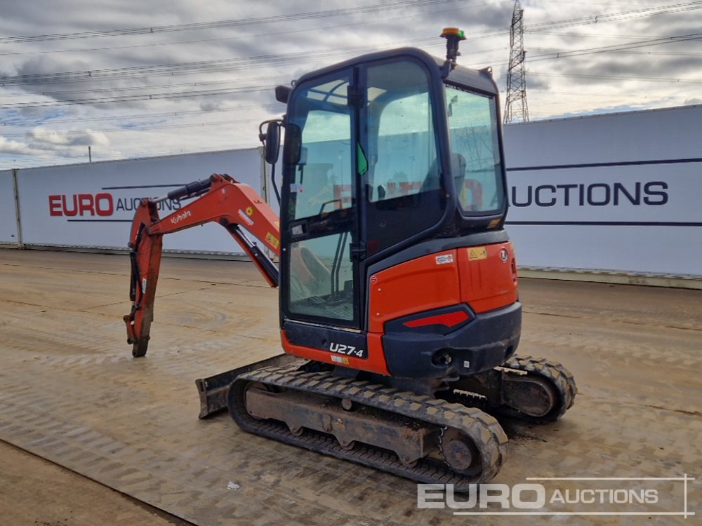 2018 Kubota U27-4 - Miniexcavadora: foto 3 2018 Kubota U27-4 - Miniexcavadora: foto 3