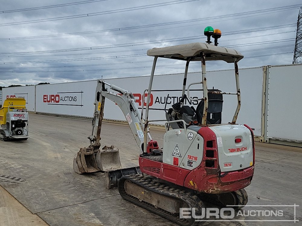 2018 Takeuchi TB216 - Miniexcavadora: foto 3 2018 Takeuchi TB216 - Miniexcavadora: foto 3