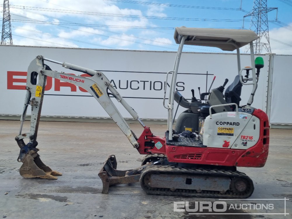 2018 Takeuchi TB216 - Miniexcavadora: foto 2 2018 Takeuchi TB216 - Miniexcavadora: foto 2