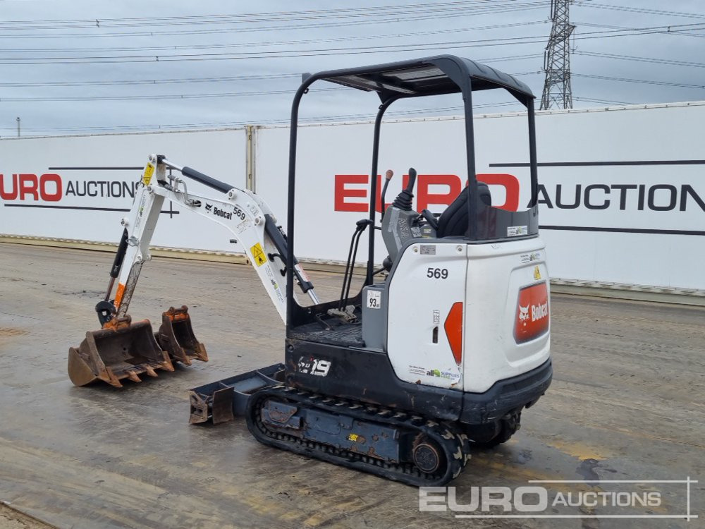 2019 Bobcat E19 - Miniexcavadora: foto 3 2019 Bobcat E19 - Miniexcavadora: foto 3