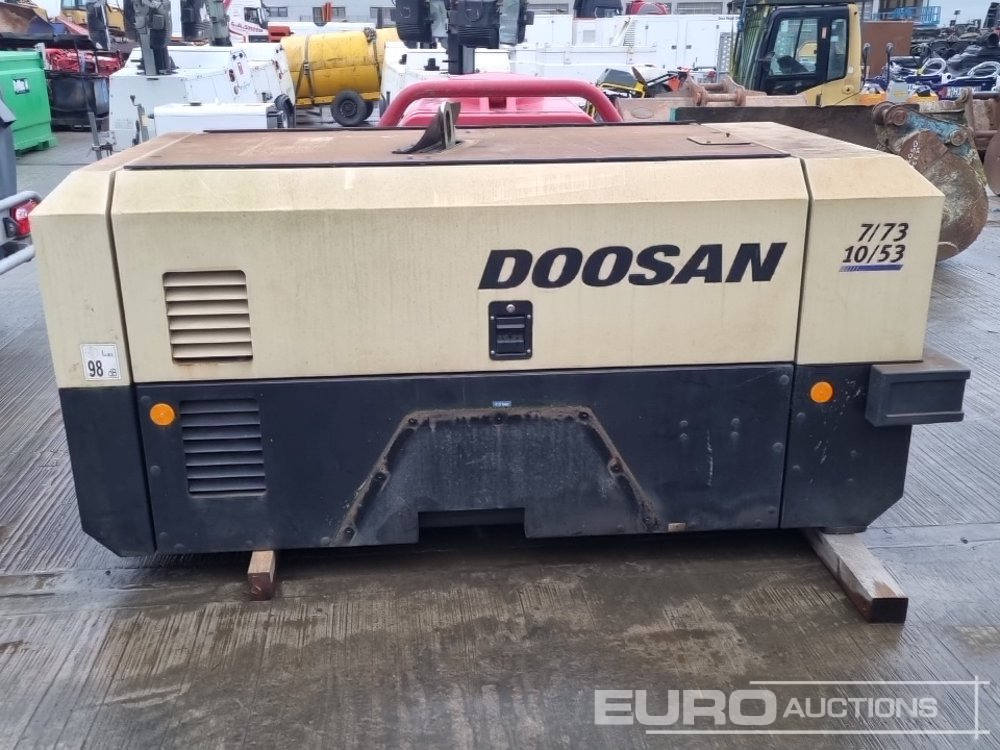 2019 Doosan 7/73-10/53 250CFM - Compresor de aire: foto 2 2019 Doosan 7/73-10/53 250CFM - Compresor de aire: foto 2