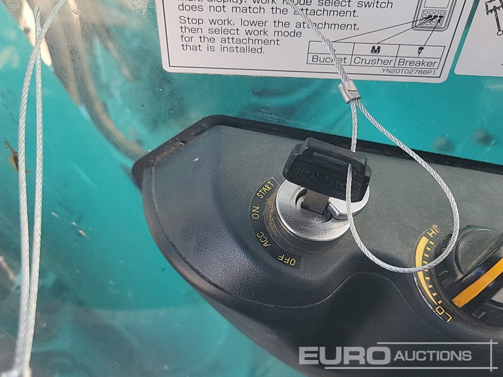 Excavadora de cadenas 2019 Kobelco SK140SRLC-5: foto 40