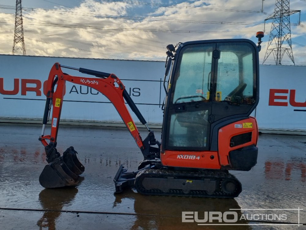 2019 Kubota KX018-4 - Miniexcavadora: foto 2 2019 Kubota KX018-4 - Miniexcavadora: foto 2