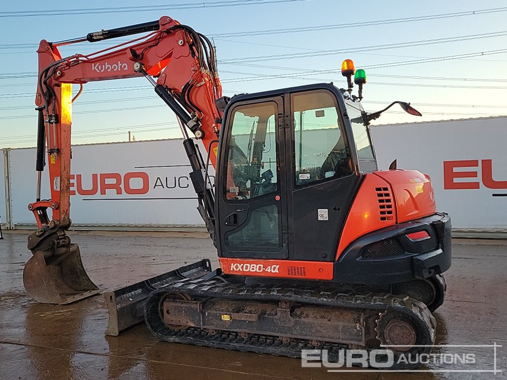 2019 Kubota KX080-4A - Miniexcavadora: foto 3 2019 Kubota KX080-4A - Miniexcavadora: foto 3