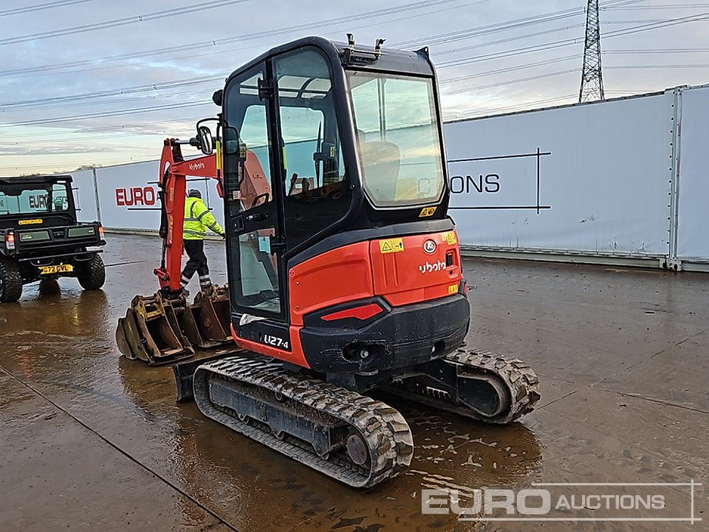 2019 Kubota U27-4 - Miniexcavadora: foto 3 2019 Kubota U27-4 - Miniexcavadora: foto 3