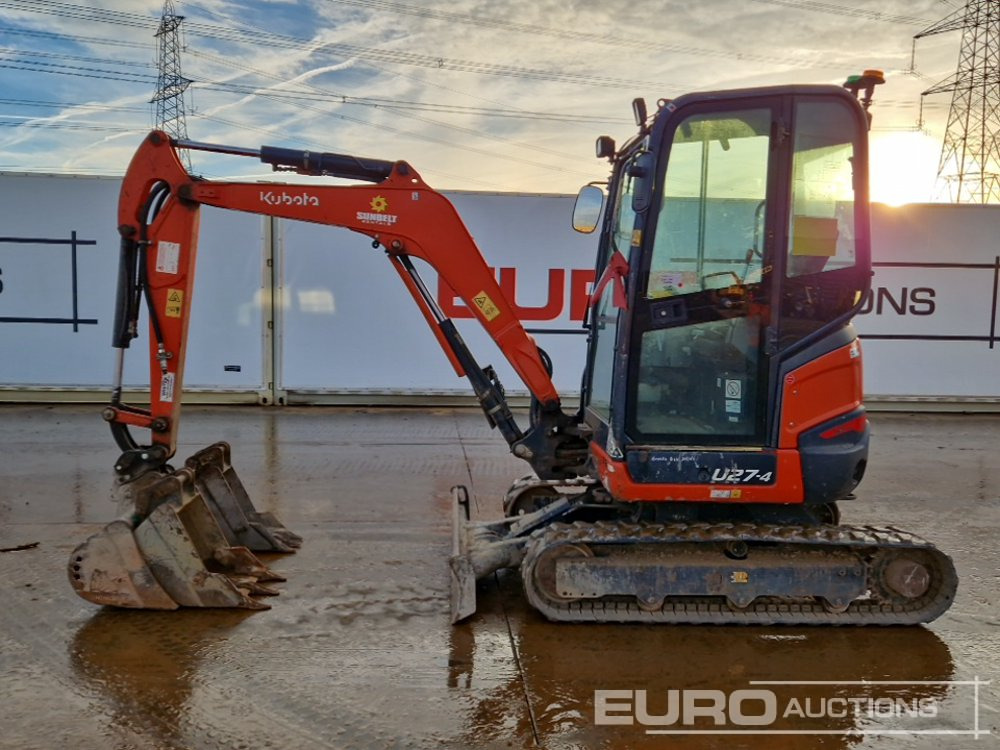 2019 Kubota U27-4 - Miniexcavadora: foto 2 2019 Kubota U27-4 - Miniexcavadora: foto 2