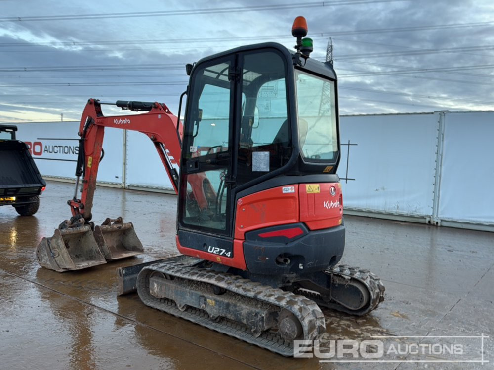 2019 Kubota U27-4 - Miniexcavadora: foto 3 2019 Kubota U27-4 - Miniexcavadora: foto 3