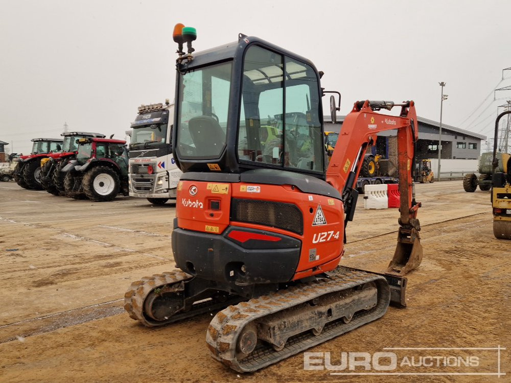 2019 Kubota U27-4 - Miniexcavadora: foto 5 2019 Kubota U27-4 - Miniexcavadora: foto 5