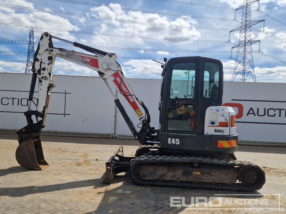 2020 Bobcat E45 - Miniexcavadora: foto 2 2020 Bobcat E45 - Miniexcavadora: foto 2
