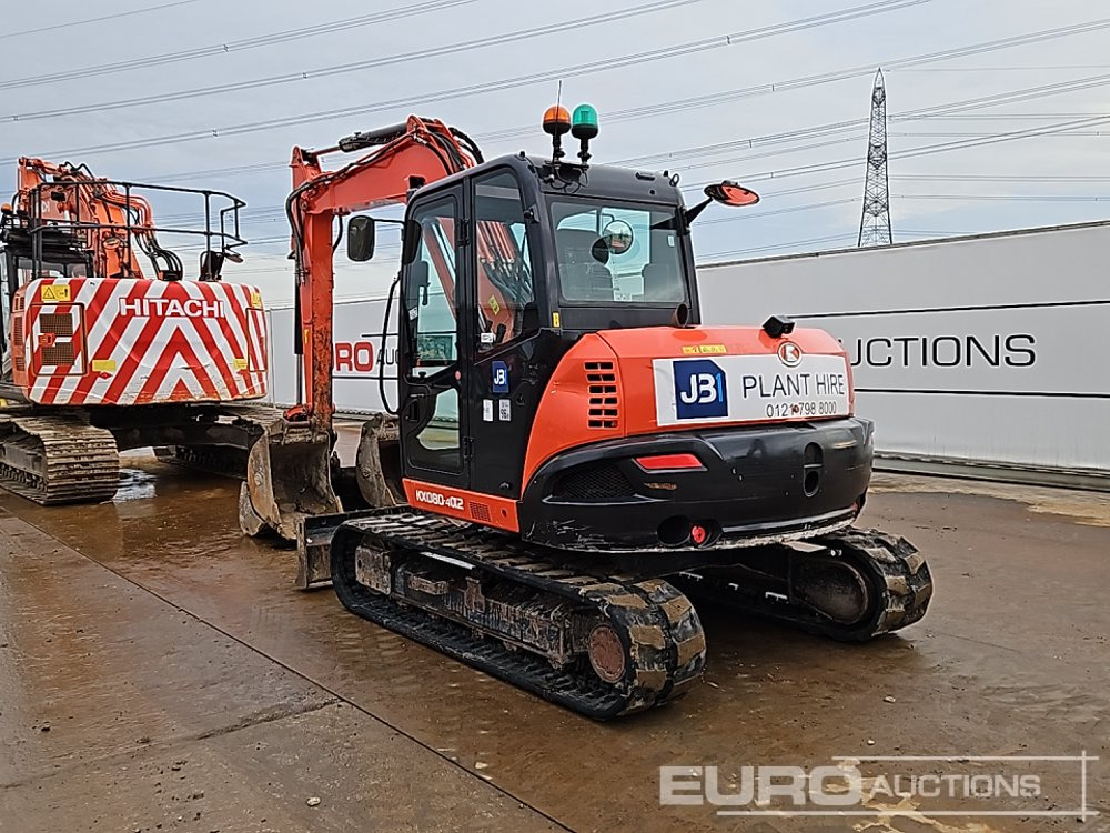 2020 Kubota KX080-4A2 - Miniexcavadora: foto 3 2020 Kubota KX080-4A2 - Miniexcavadora: foto 3