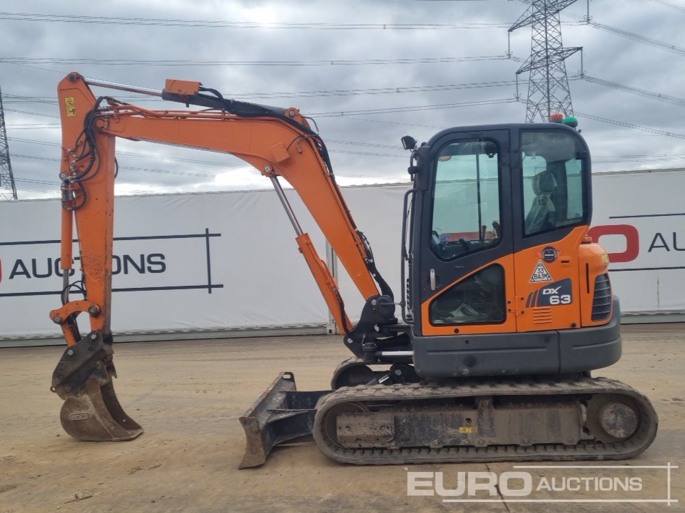 2021 Doosan DX63-3 - Miniexcavadora: foto 2 2021 Doosan DX63-3 - Miniexcavadora: foto 2