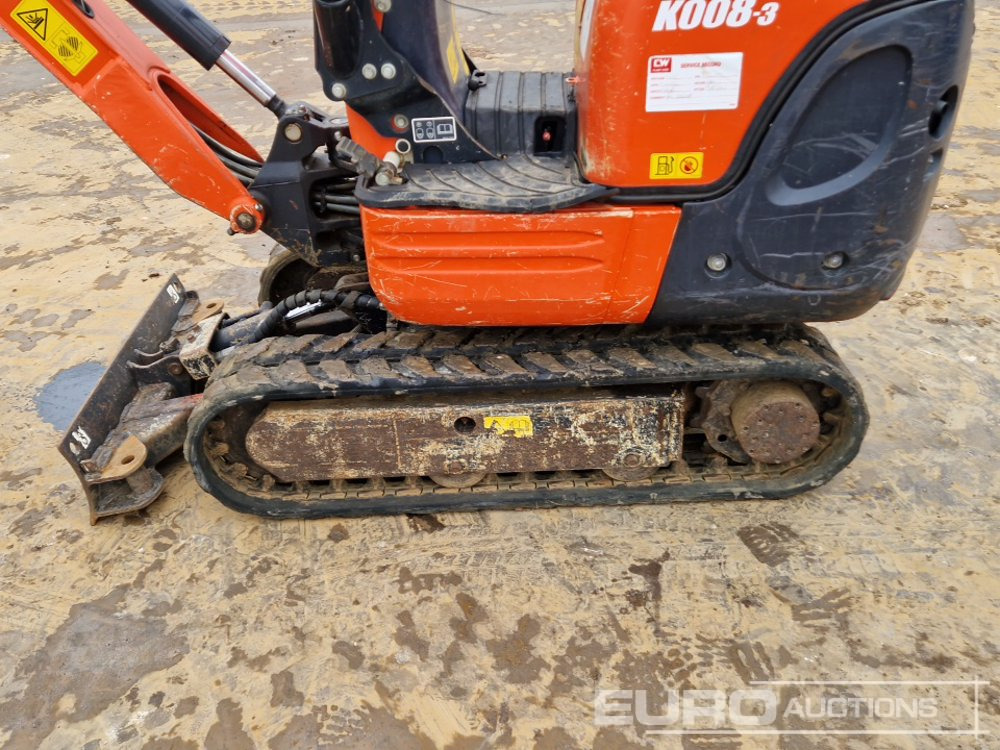 Miniexcavadora 2021 Kubota K008-3: foto 8