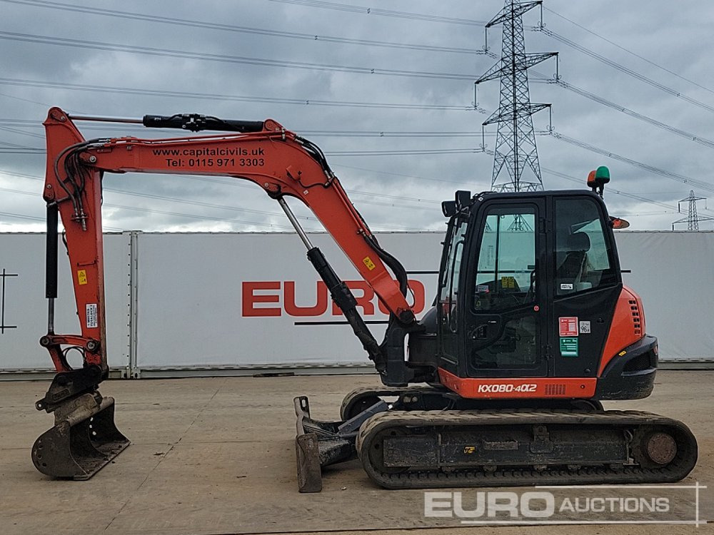 2021 Kubota KX080-4A2 - Miniexcavadora: foto 2 2021 Kubota KX080-4A2 - Miniexcavadora: foto 2