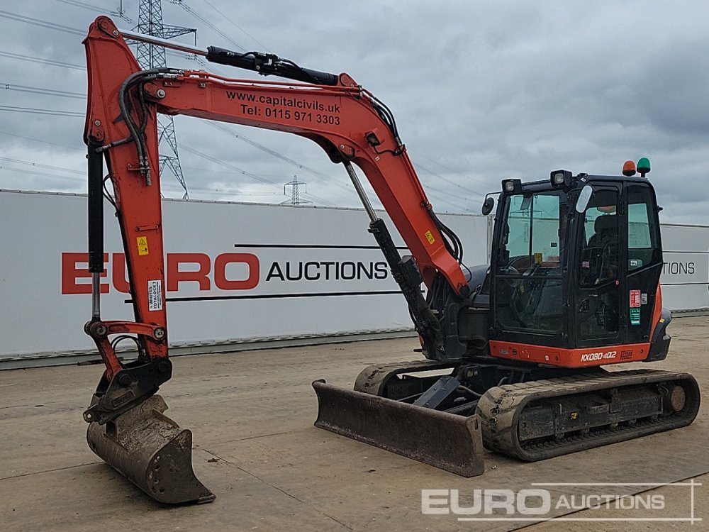 2021 Kubota KX080-4A2 - Miniexcavadora: foto 1 2021 Kubota KX080-4A2 - Miniexcavadora: foto 1