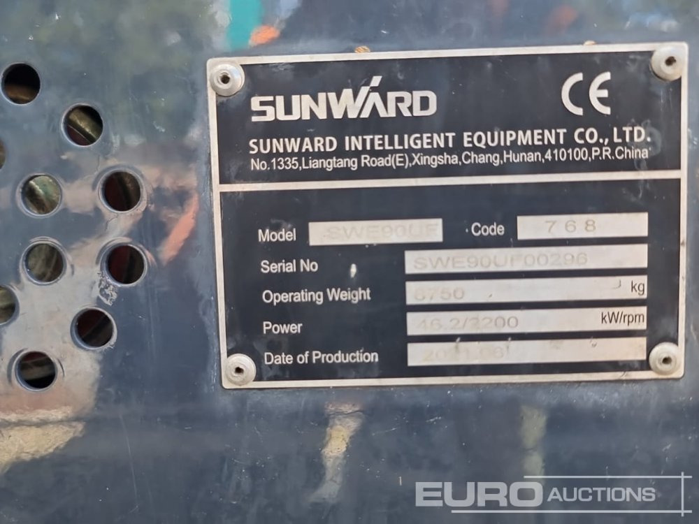 2021 Sunward SWE90UF - Miniexcavadora: foto 4 2021 Sunward SWE90UF - Miniexcavadora: foto 4
