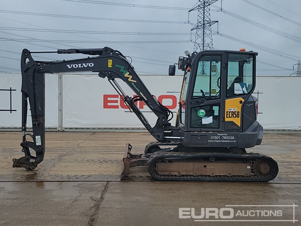 2021 Volvo ECR58F - Miniexcavadora: foto 2 2021 Volvo ECR58F - Miniexcavadora: foto 2