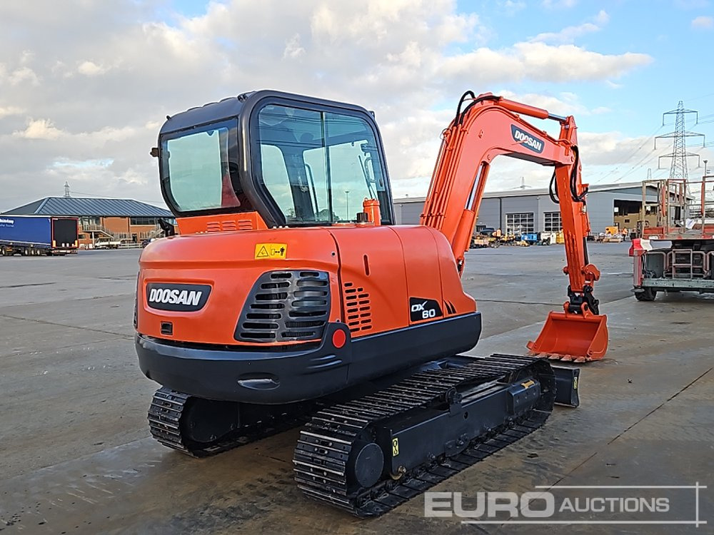 2022 Doosan DX60 - Miniexcavadora: foto 5 2022 Doosan DX60 - Miniexcavadora: foto 5