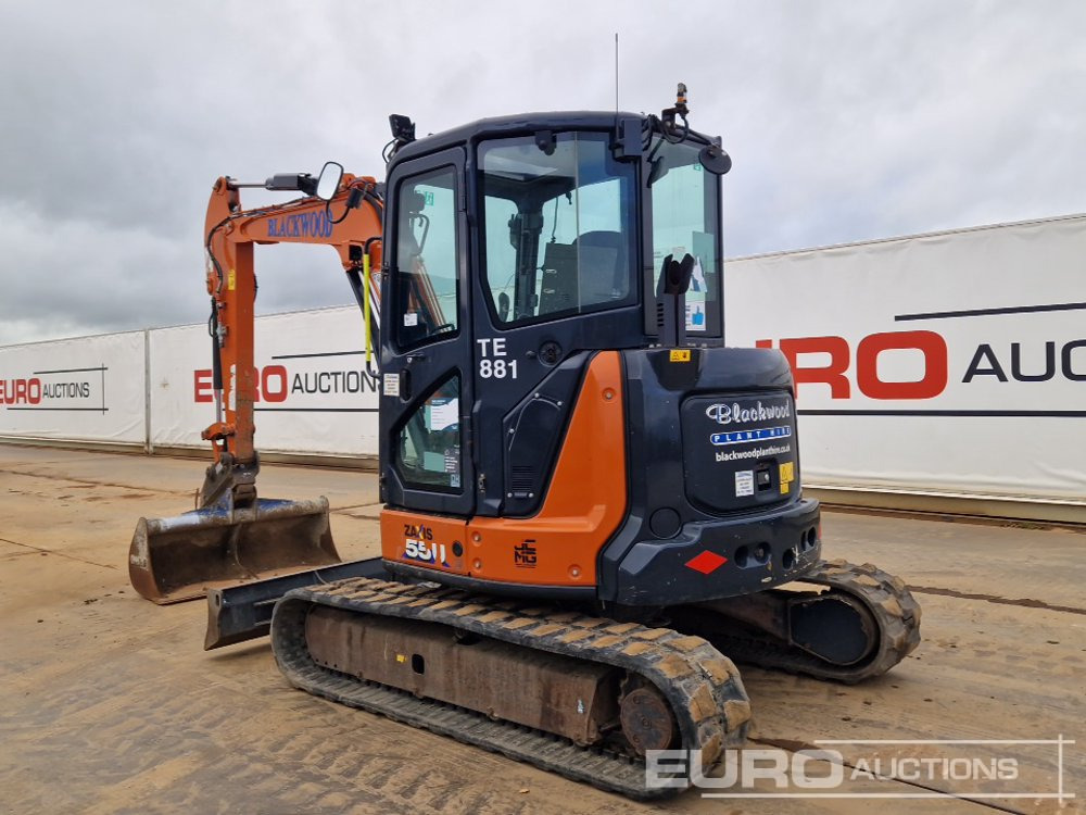 2022 Hitachi ZX55U-6 CLR - Miniexcavadora: foto 3 2022 Hitachi ZX55U-6 CLR - Miniexcavadora: foto 3